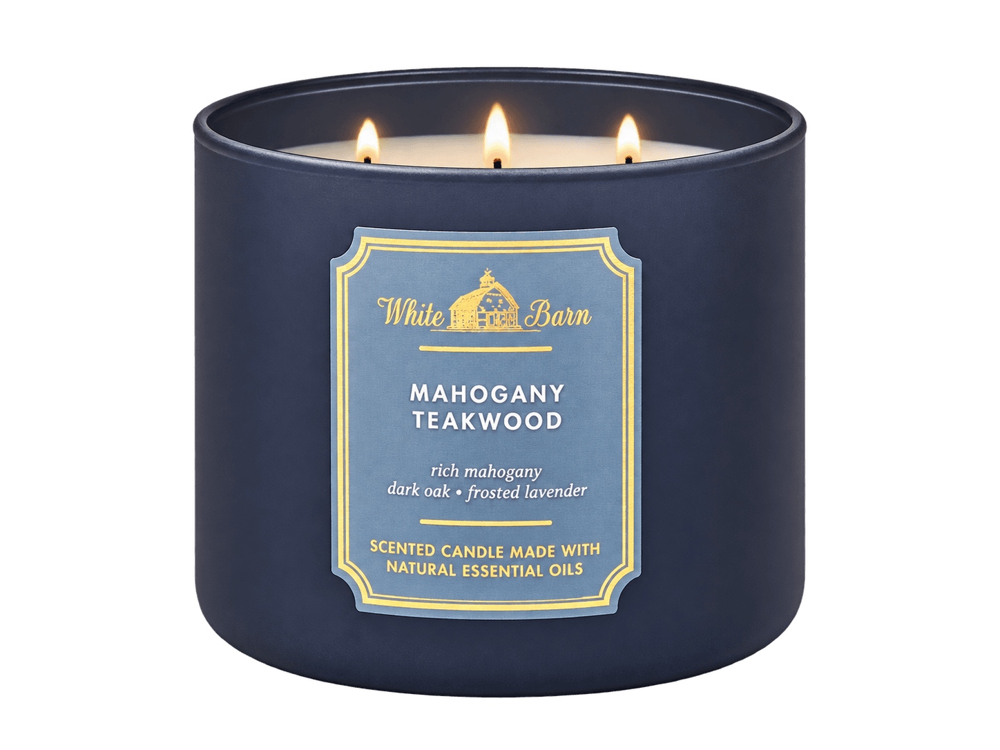Vela 3 Mechas Mahogany Teakwood - Bath & Body Works