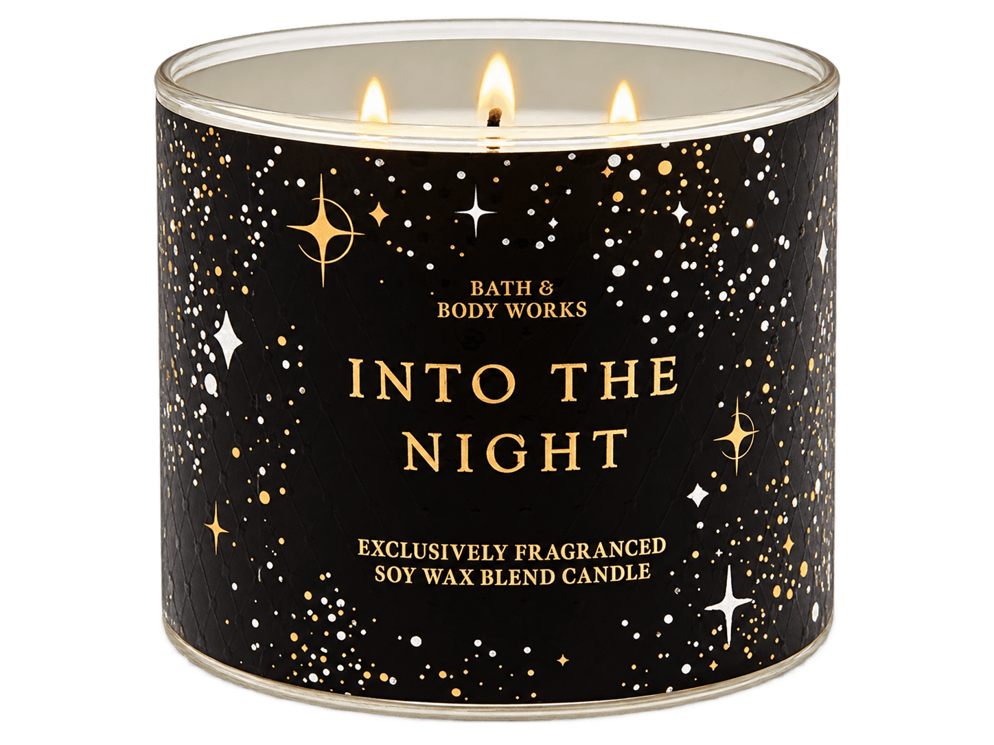 Vela 3 Mechas Into The Night - Bath & Body Works