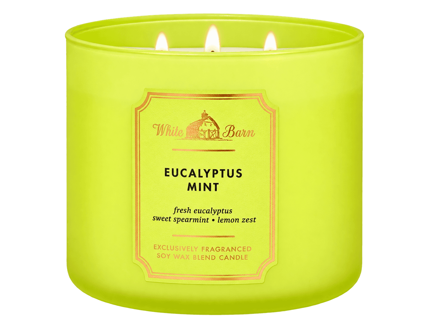 Vela 3 Mechas Eucalyptus Mint - Bath & Body Works